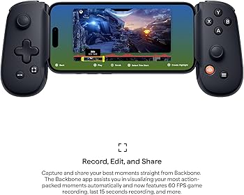 Amazon.com: BACKBONE One Mobile Gaming Controller, USB-C Phone